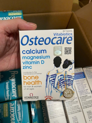 Vitabiotics Osteocare Calcium Magnesium Vitamin D Zinc 30tables