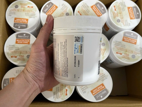 Bio Island Milk Calcium Bone Care 150 viên bổ sung canxi cho mẹ bầu