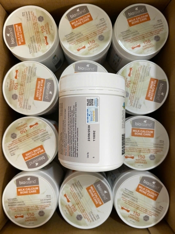 Bio Island Milk Calcium Bone Care 150 viên bổ sung canxi cho mẹ bầu