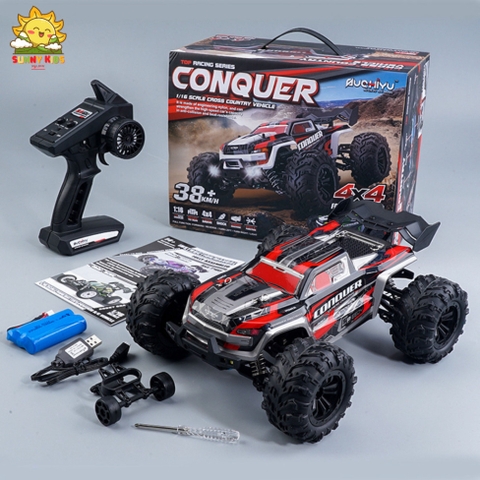 Xe Địa Hình Điều Khiển Từ Xa JJRC Q132 CONQUER, 1:16, Chức Năng Cao cấp, 38km/h, 80m, Drift, Off-road - Sunny Kids