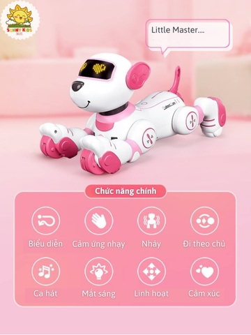 Chó Robot Đồ Chơi Dễ Thương Cho Bé Gái JJRC 1533, Đồ Chơi Cao Cấp, An Toàn, Nhiều Chức Năng Thông Minh - Sunny Kids