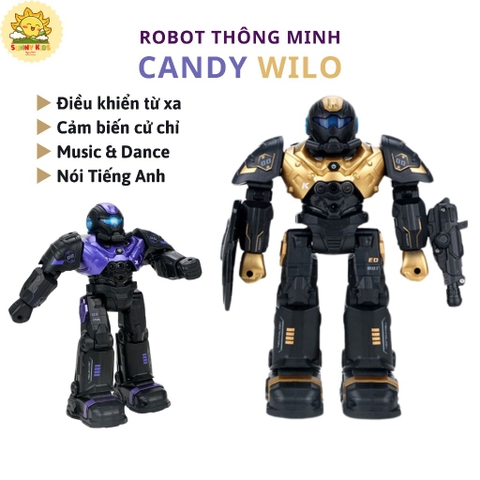 Robot Điều Khiển Từ Xa CADY Wilo JJRC R20, Di chuyển linh hoạt, Cảm biến cử chỉ, Đồ chơi Robot thông minh - Sunny Kids