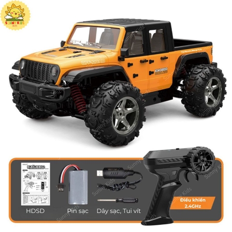 JJRC C8819 - Xe Địa Hình Tốc Độ 35km/h, 4WD Truyền Động 2 Cầu, Điều Khiển Từ Xa 2.4GHz, Thiết Kế Siêu Ngầu – Sunny Kids