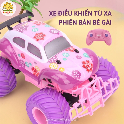 Xe Đồ Chơi Điều Khiển Từ Xa JJRC Q157 - Màu Hồng cho Bé Gái