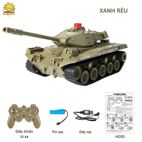 Xe Tăng Điều Khiển Từ Xa JJRC Q85, Xe tank có thể Xoay tháp pháo 270 độ