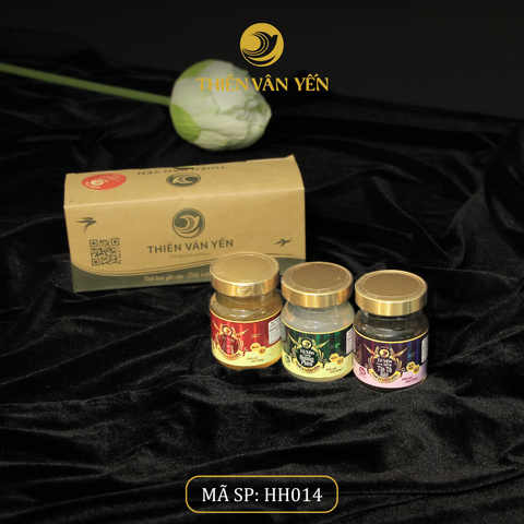 Set 9g : 3 Hũ, Mix 3 Vị (Đường Phèn, Đông Trùng, Tía Tô Đất) - Hũ Trần