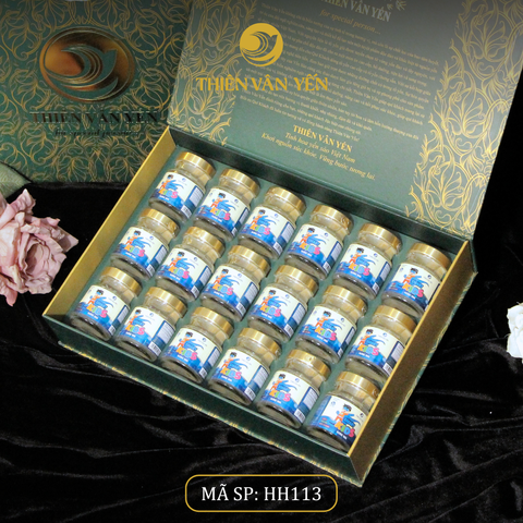 Hộp quà tặng 18 hũ - Smart kids 1G/ 3G - Hoàng gia - Thiên Vân Yến