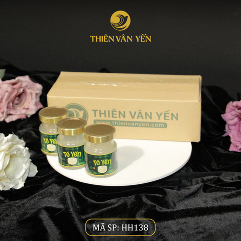 Set 10 Hũ - Tổ Yến Chưng Đường Phèn - Thiên Vân Yến
