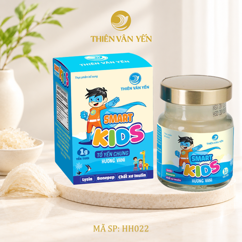 Tổ Yến Chưng Smart Kids - Yến Tươi 1g - Hộp 1 Hũ - Thiên Vân Yến