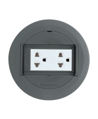 Ổ Cắm âm sàn đôi 3 chấu DU81931HTK-1
