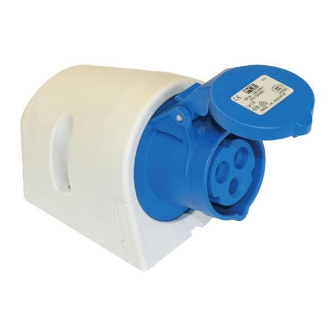 F113-6 Ổ cắm gắn nổi không kín nước IP44