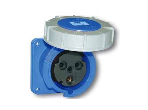 F333-6 Ổ cắm gắn âm kín nước dạng thẳng PCE IP67