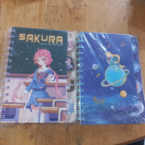 Sổ lò xo hoạt hình