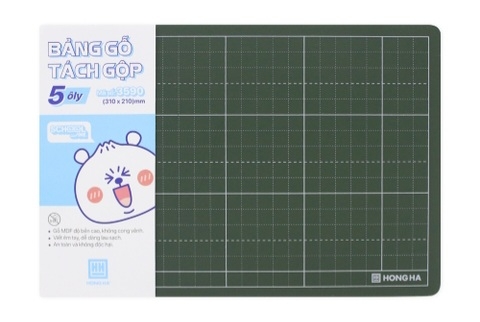 Bảng phấn tách gộp 5 ô ly Hồng Hà - 3590
