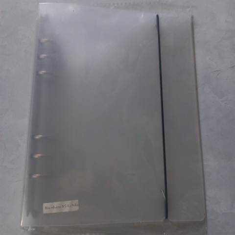 Bìa sổ còng nhám A5