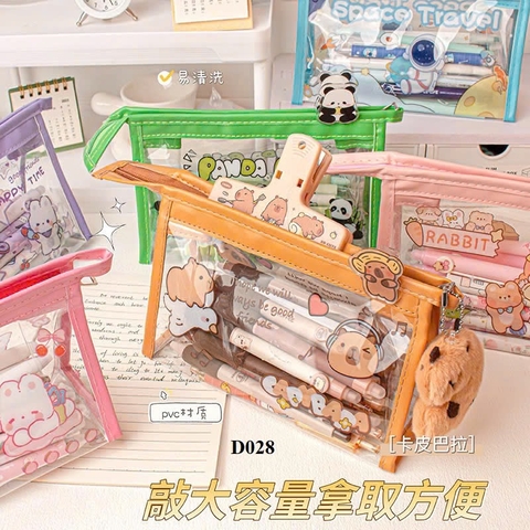 Túi bút trong Moka hoạt hình