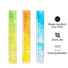 Thước Dẻo Nhiều Màu 20Cm- EH650 (H24)