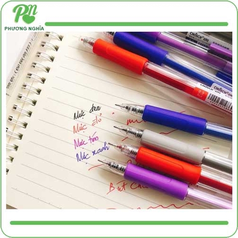 Bút gel Chosch CS-8698 xanh/đỏ/đen/tím