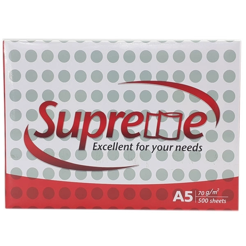 Giấy in A5 Supreme 70gsm