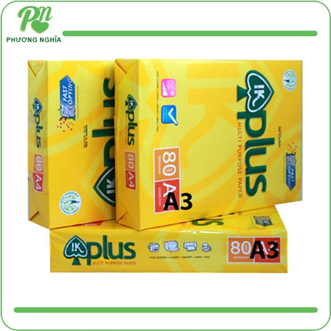 Giấy in A3 IK Plus 80gsm
