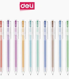 Bút gel Deli G118 nhiều màu