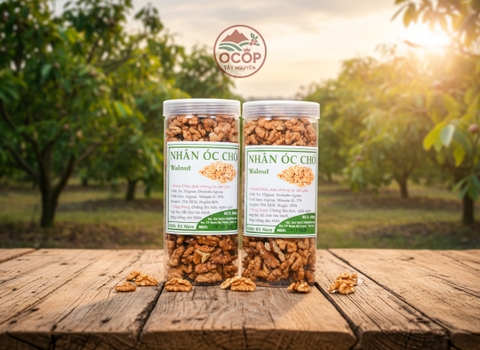 Hạt Óc Chó Vàng - Đỏ