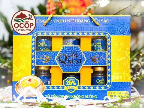 Tổ Yến Chưng Không Đường QNEST