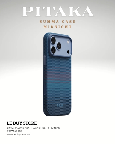 PITAKA Midnight iPhone 18 Pro Max Summa Case