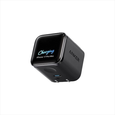 Anker Nano Charger (45W, Smart Display, 180° Foldable)