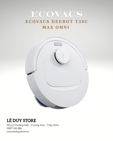 Robot hút bụi lau nhà Ecovacs Deebot T30C Max Omni