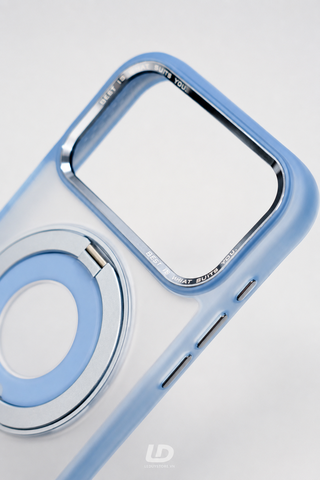 Ốp lưng HODA Rough ( Blue ) MagSafe – Vòng xoay 360°