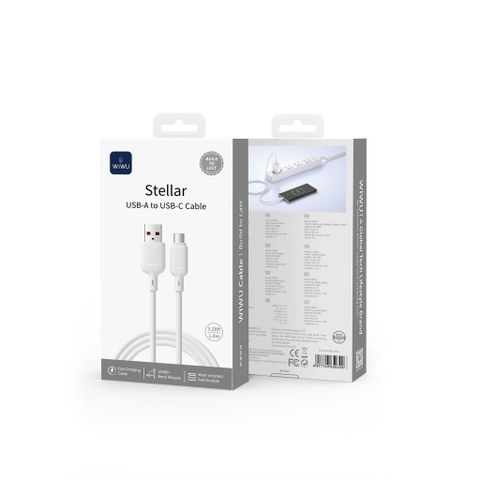 CÁP SẠC WiWU STELLAR USB A - C
