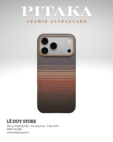 iPhone 17 Pro Max - PITAKA Aramid UltraGuard - Sunset