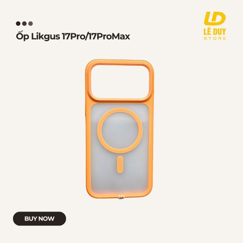 Ốp Likgus Magsafe iPhone 17 Pro Max