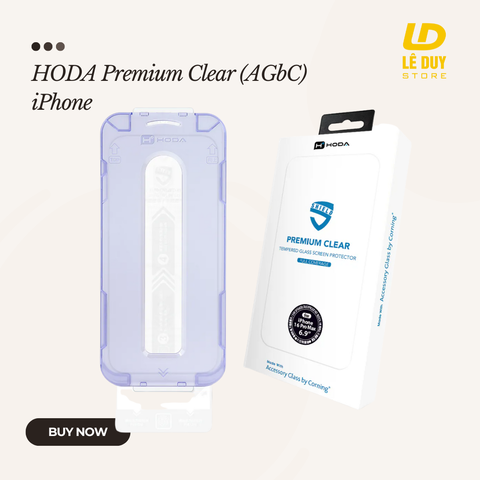 Kính Cường Lực HODA Premium Clear (AGbC)