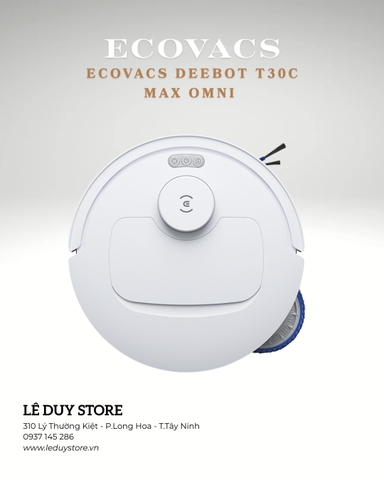 Robot hút bụi lau nhà Ecovacs Deebot T30C Max Omni
