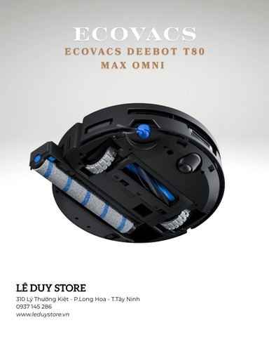 Robot hút bụi lau nhà Ecovacs Deebot T80 Max Omni