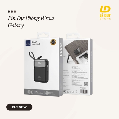 Pin Dự Phòng Wiwu Galaxy 35W
