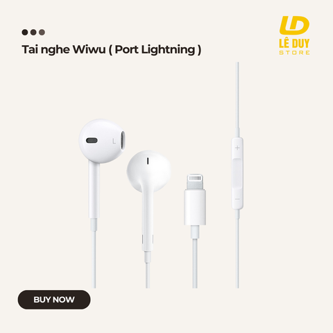 Tai nghe Wiwu ( Port Lightning )