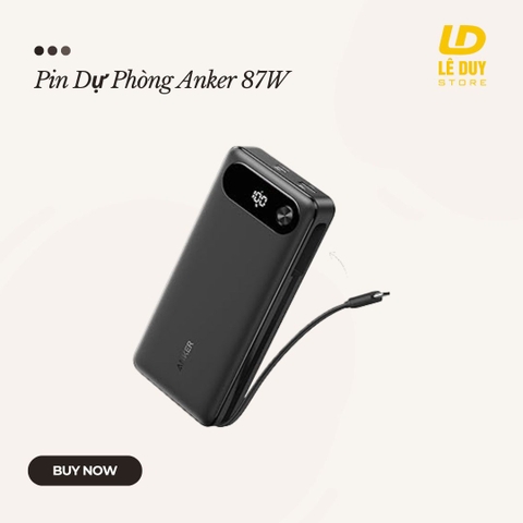 Pin Dự Phòng Anker Power Bank 87W