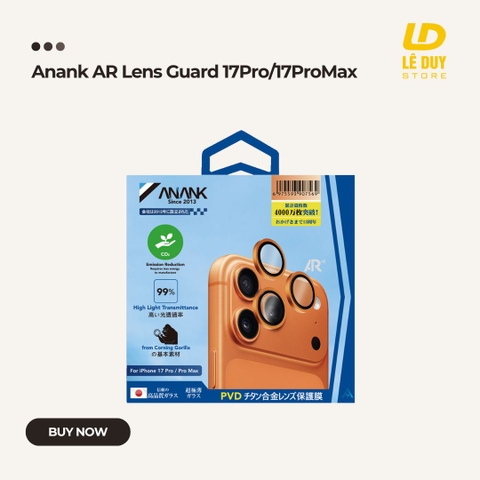 Anank AR Lens Guard 17Pro/17ProMax