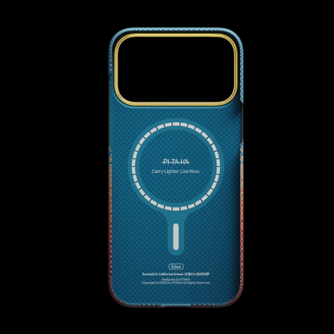 Ốp lưng iPhone 17 Pro Max - PITAKA California Dream 01