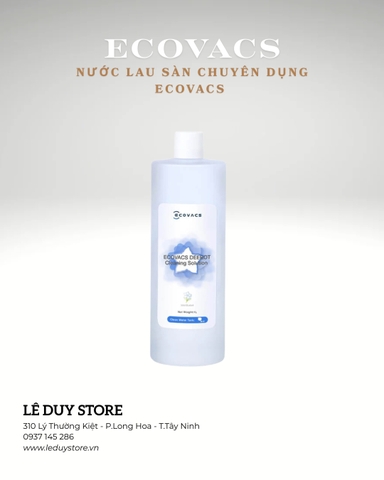 Nước lau sàn chuyên dụng Ecovacs