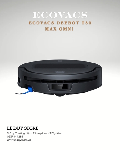 Robot hút bụi lau nhà Ecovacs Deebot T80 Max Omni