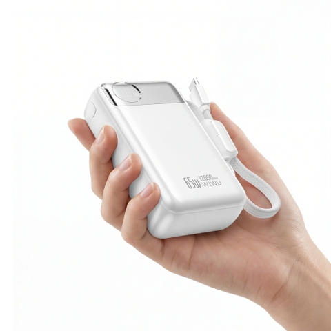 PIN DỰ PHÒNG WIWU POWER PLUS 12.000MAH | 65W