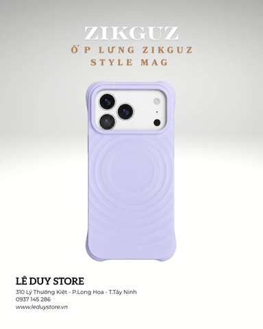 Ốp lưng Zikguz Style Mag cho iPhone 17 Pro Max / 18 Pro Max