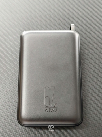 Sạc dự phòng Wiwu Tank 67W  20.000 mAh