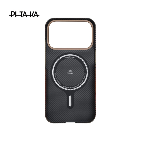 iPhone 17 ProMax - PITAKA Ultra-Slim (with PitaTap) - Sunset
