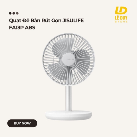 Quạt Để Bàn Rút Gọn JISULIFE FA13P ABS