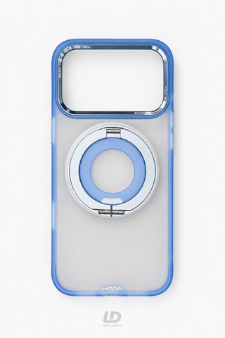Ốp lưng HODA Rough ( Blue ) MagSafe – Vòng xoay 360°